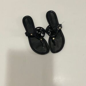 Tory Burch  miller Black Sandals size 8